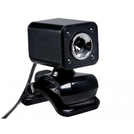 A862 360° Rotatable 5MP HD Webcam (Black)